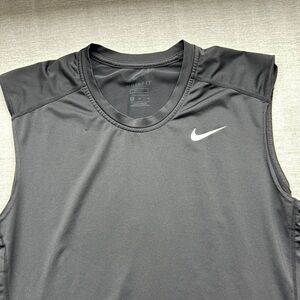Nike Black Sleeveless Dri-FIT Shirt